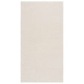 Shaggy Rug Cream White 4'x6' Polyester