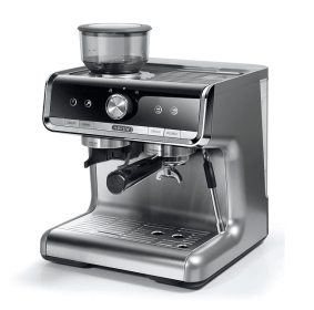 Semi-automatic coffee Grinding all-in-one 20Bar dual boiler grinder Two-cup extraction Cappuccino American Italian Esppresso LCD Touch + Instrume